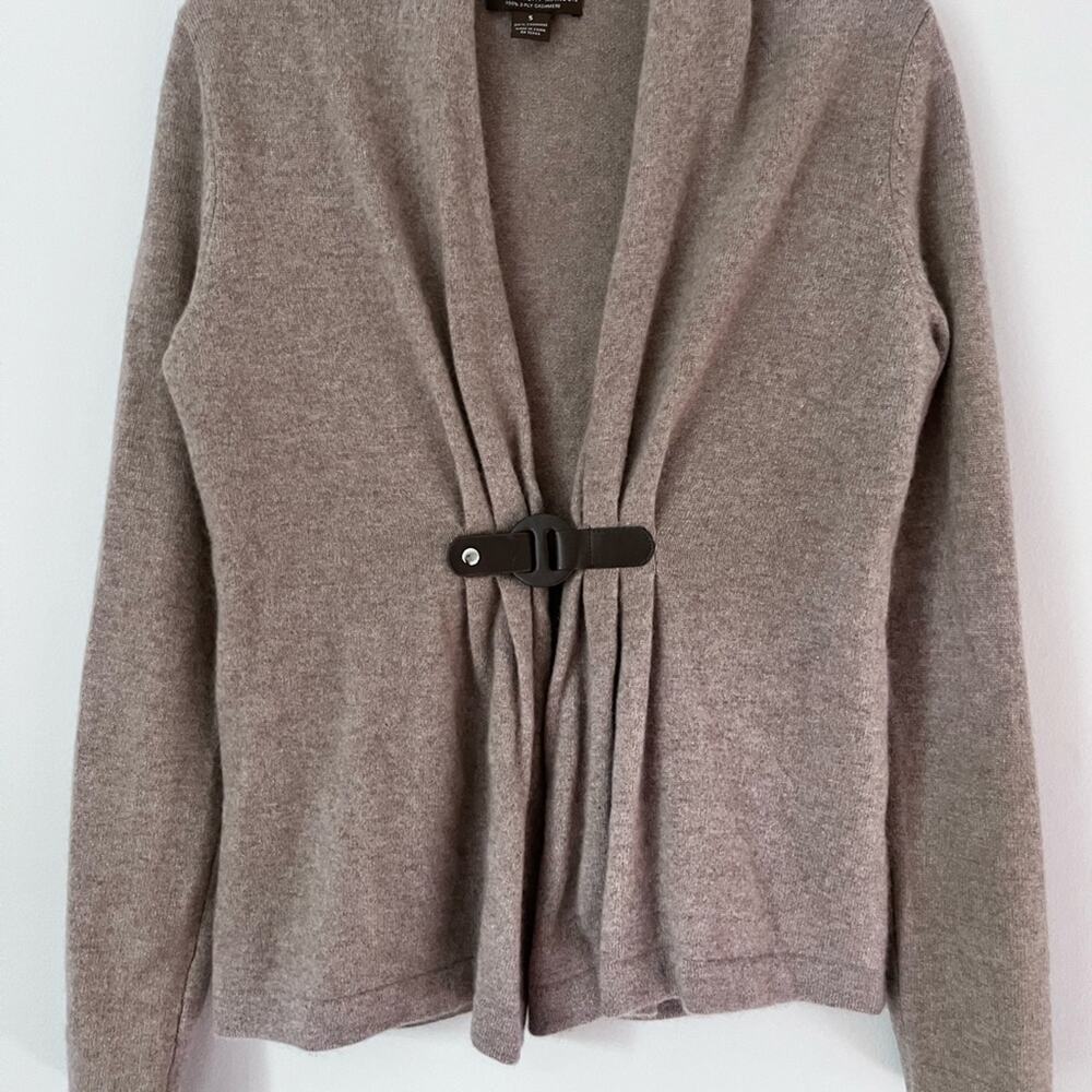 Fenn Wright Manson beige neutral cashmere cardigan size Small